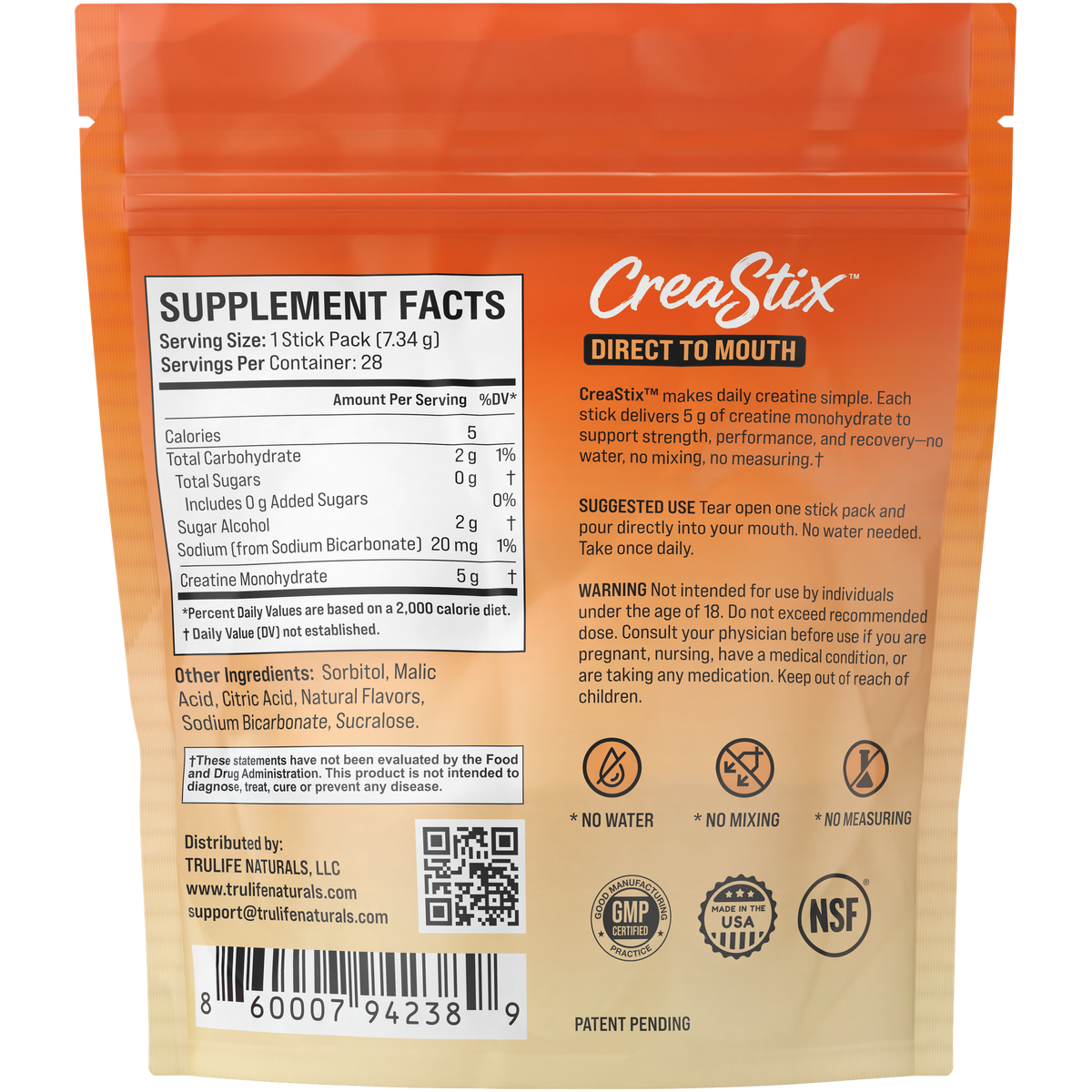 CREASTIX 5G CREATINE