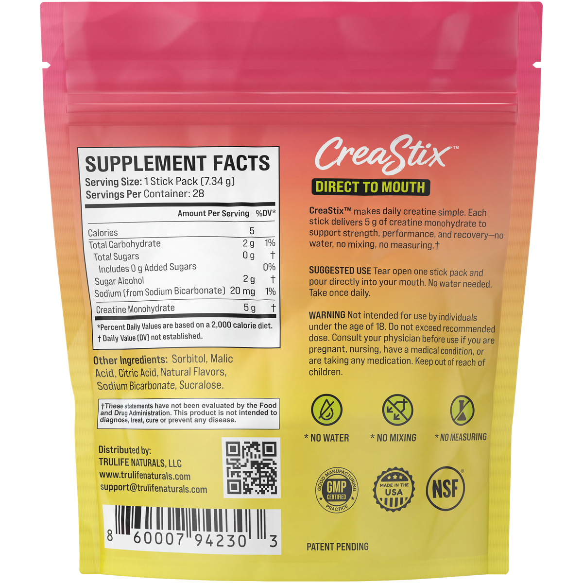 CREASTIX 5G CREATINE