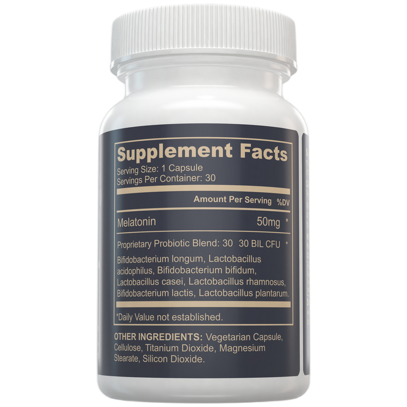 MELATONIN PLUS PROBIOTICS