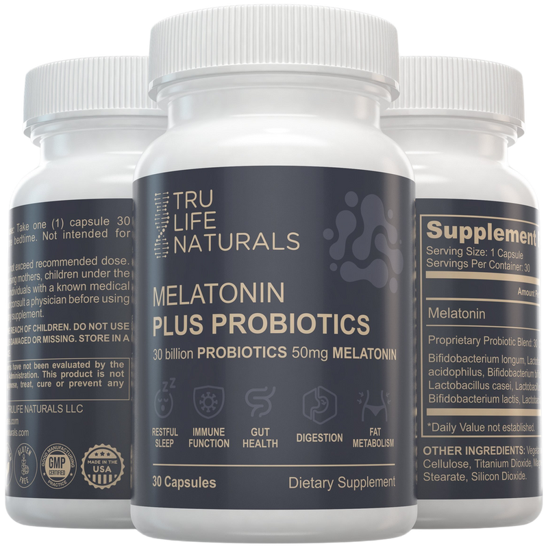 MELATONIN PLUS PROBIOTICS