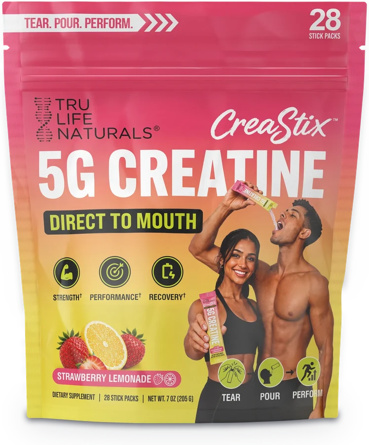 CreaStix Strawberry Lemonade pouch