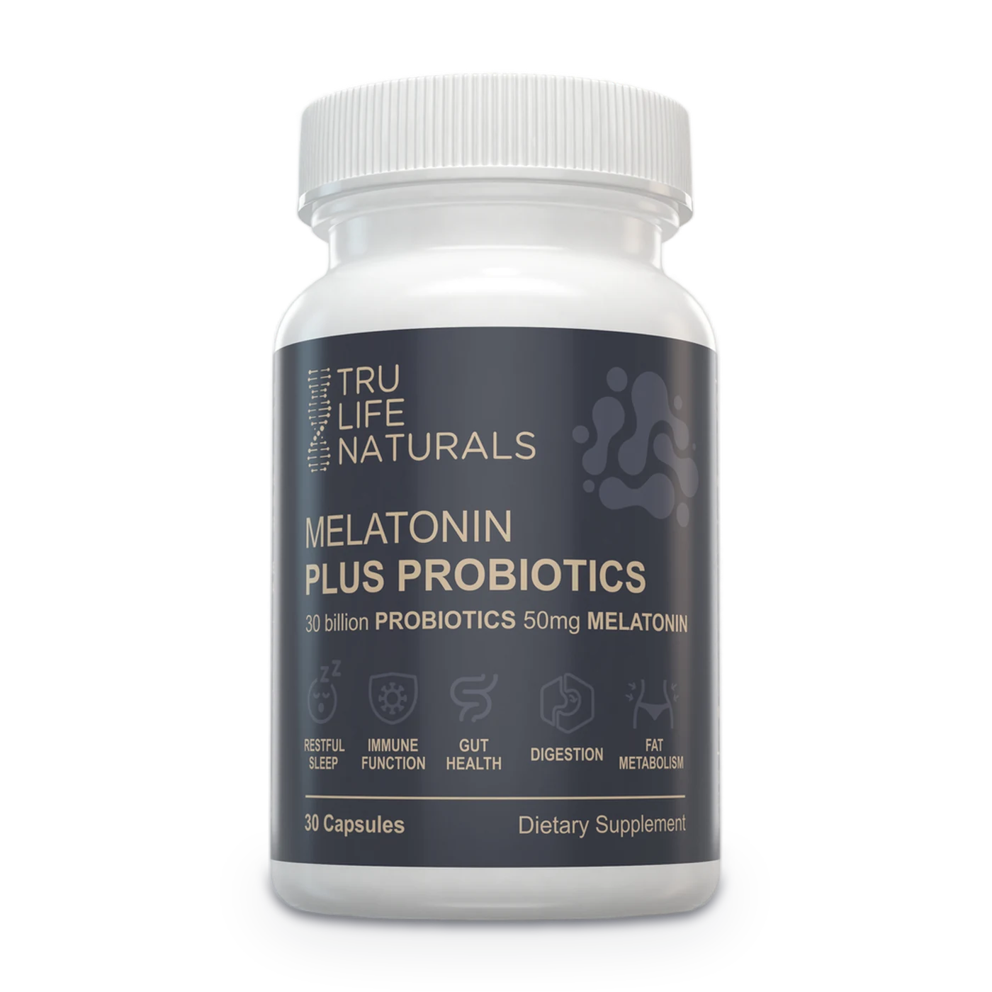 Melatonin Plus Probiotics bottle